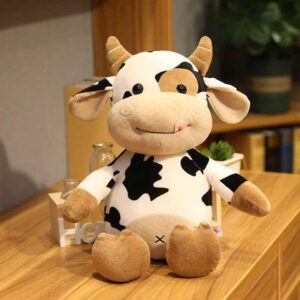 SCOOBA Milk Cow Soft Toy Super Soft Fabric Small 30cm Including Legs
